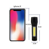 4PC High Power Rechargeable LED Flashlight Mini Zoom Torch Outdoor Camping-TI00785-Veeddydropshipping